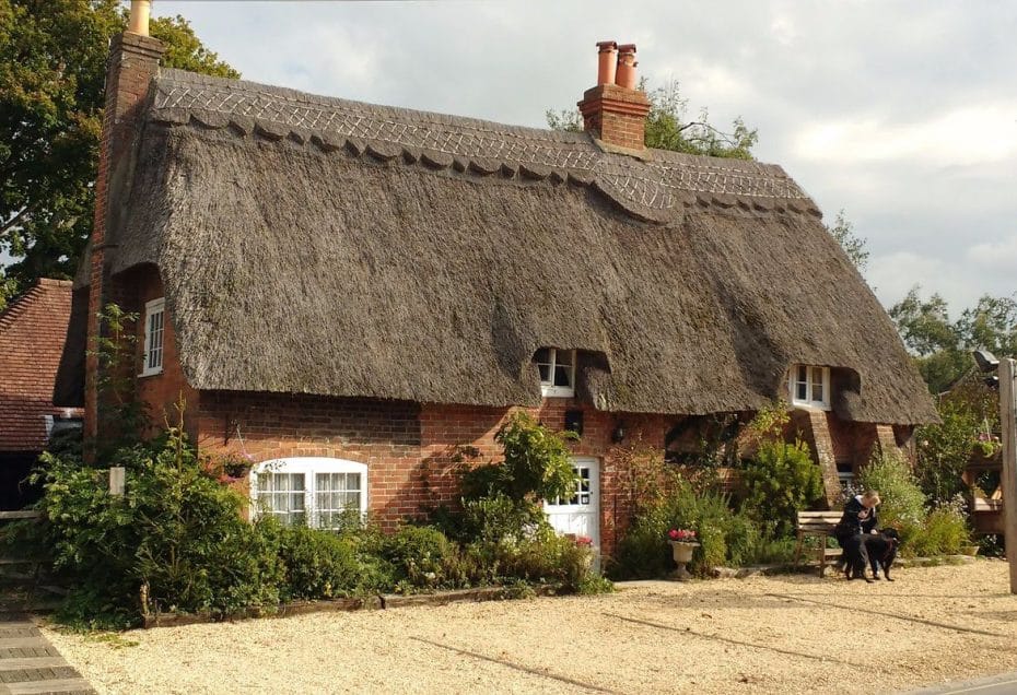 dog-friendly thatched cottage