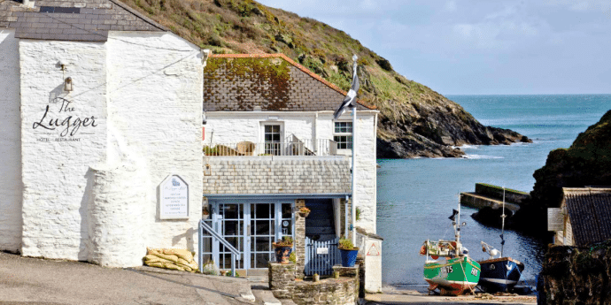 dog-friendly cornwall lugger hotel