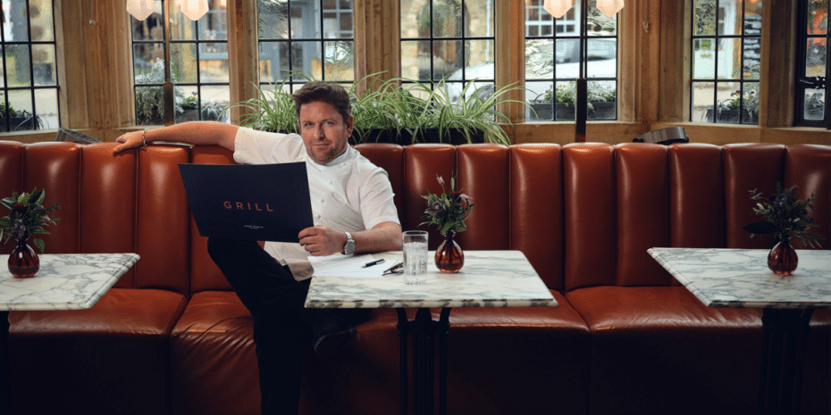 James Martin at Lygon Arms