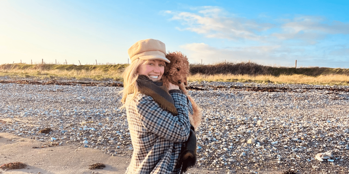 Clodagh McKenna and Teddy