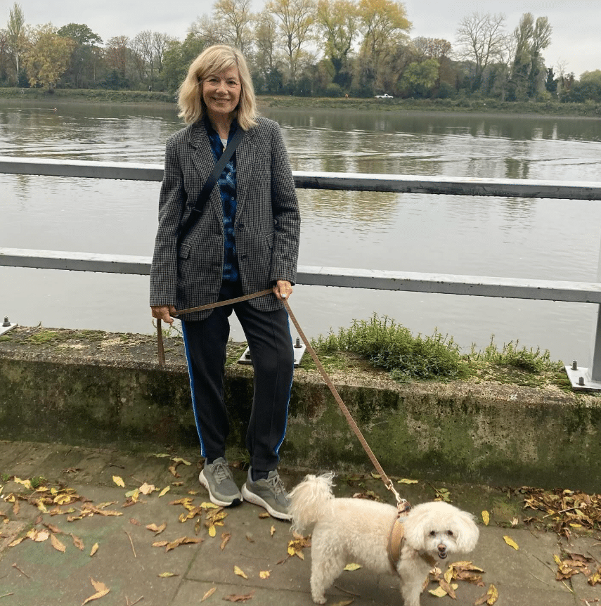 Glynis Barber and Gigi