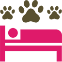 Dogs stay free with PetsPyjamas